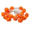Cordão de Luzes Led de Halloween Transfronteiriço Lanterna de Abóbora Aranha Fantasma Morcego Lanterna Pequena Luz de Atmosfera Decoração de Feriado de Horror