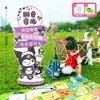 Painel Decorativo para Escola Primária Cartaz Cabine Kt Arranjo de Coração Feira de Artesanato Venda de Caridade Infantil Painel de Exposição de Marca Atividade Jardim de Infância