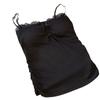 Camisole Sexy Plissada Estilo Puro Desejo para Mulheres com Bojos para Roupa Íntima e Roupa Externa com Lindo Top Básico Sexy nas Costas