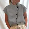 2026 Nuevo Producto Venta Caliente Transfronteriza Camisa Casual de Botones con Cuello Mao, Suministro Directo de Fábrica de Alta Calidad, Soporta Dropshipping