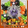 Feliz Halloween Set de Globos de Halloween en Español Suministros para Decoración de Fiestas Amazon Transfronterizo