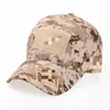 Boné de Baseball Bordado Camuflado Popular Transfronteiriço para Homens, Boné Tático Cp com Velcro, Boné com Proteção Solar para Montanhismo, Boné com Velcro
