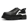 Zapatos de Cuero para Hombre Estilo Japonés Modernos de Alto Valor Versátiles de Caña Baja Zapatos Derby Parisinos Otoño Casual Británico Zapatos para Hombre