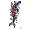 En Stock Venta al por Mayor Pequeños Adhesivos para Tatuajes de Brazo Completo Impermeables Florales para Brazo Cruzados Temu Amazon Tatuajes
