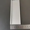 Liga de Alumínio Fenda Plana Tipo Fenda Perfil Sinalização de Departamento Substituível Slot em U Placa Slot para Cartão Etiqueta de Prateleira Comprimento