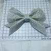 Flor de zapato con lazo de pedrería colorida tridimensional Pegatinas de tela para zapatos Flores de diamante decorativas para accesorios para el cabello de niños Zapatos de mujer Bolso Parte superior