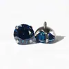Brincos de Zircônia 5A com Garras e Base Redonda de Titânio F136, Piercings de Nariz, Piercings de Hélice, Piercings de Lábio, Fabricante de Joias para Piercing de Liga de Titânio em Estoque