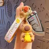 Novo Pingente Chaveiro Série Tartaruga Capivara Desenho Animado Mochila Carro Pingente Chaveiro Presente Atacado