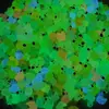Pato Luminoso Estéreo de Resina Animal Lindo DIY Funda para Teléfono Móvil Micro Paisaje Casa de Juegos para Niños Adornos Decorativos