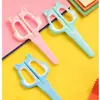 Tijeras Escolares Deli con Bordes Redondeados, Tijeras para Manualidades de Jardín de Infancia, Tijeras para Cortar Papel 6023, Regalo para el Día del Niño