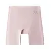 Shorts de Segurança Lisos 7A para Mulheres, Calcinhas de Seda Gelo Anti-Exposição, Borda 3 em 1 que Não Enrola, Leve Controle de Barriga, Leggings Modeladoras Levanta-Bumbum