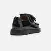 Zapatos Infantiles Balabala, Zapatos Casuales para Niñas, Zapatos Pequeños de Cuero con Relieve 3D para Primavera y Otoño con Correas de Velcro, Zapatos de Princesa
