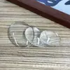 Patch de Vidro com Pedra Sintética Oval, Peça de Vidro em Cúpula, Ímã de Geladeira, Acessórios para DIY, Pingente, Joias, Cristal