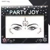 Venta Caliente Transfronteriza Festival de Música Fiesta Maquillaje Efectos Especiales Ojos y Rostro Pedrería Rostro Diamante Pegatina Gemas Pegatina
