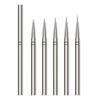 Cross-border Explosions 5 Guns Black Metal Rod Nail Art Pull Line Pen Ultra-fino High-grade Goulet Line Pen Caneta pintada Caneta colorida