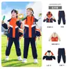 Uniformes de Jardín de Infancia, Uniformes de Clase para Niños de Primavera y Otoño, Trajes de Tres Piezas, Uniformes de Escuela Primaria Estilo Preppy, Estilos de Primavera y Otoño para Primer Grado