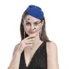 Novia Coreana Stewardess Sombrero de Copa Pasador Accesorios para el Cabello Lazo de Perla Sombrero de Regalo para Dama Velos Europeos y Americanos Amazon