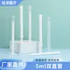 Tubo Recto Doble de 5ml Tubo de Gel Desechable Empujador Tópico Vaginal Aplicador Anal