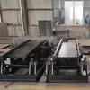 Mesa vibratoria YWC Dispositivo de recepción de pozo subterráneo Viga de soporte tipo bucle Rodillo resistente al desgaste Soporte de transición de vehículo de entrada/salida