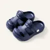 Zuecos Infantiles Transfronterizos, Sandalias Casuales para Niños y Niñas, Pantuflas Ligeras Antideslizantes de Suela Suave, Zapatos de Playa para Niños Pequeños y Medianos