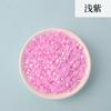 Taladro de superficie cortada color AB de color sólido, cuentas acrílicas chapadas en color de fondo plano, accesorios de resina de parche de perlas coloridas, productos semiacabados