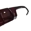 Adequado para 15-21 Mercedes-Benz Classe C Cupê de 2 Portas W205 Modificado para Estilo Brabus Lip Traseiro e Substituição de Ponteira Instalação