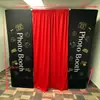Fundo para Festa de Casamento e Aniversário Quarto de Troca Portátil Cabine 360photo Booth Casca de Photo Booth Montagem Tecido