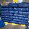 Lona Pe Azul Plateado 85g Tela Impermeable Cubierta para Lluvia Lona Agrícola Tela de Lona Tela de Embalaje Hule