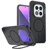 Adequado para Xiaomi Redmi Note 15 Pro, capa de celular magnética de cor vibrante imitação original, capa protetora com suporte para lente Redmi 15C