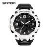 Reloj Electrónico de Moda Transfronterizo Sanda para Hombre Resistente al Agua Luminoso Despertador Multifuncional Reloj Deportivo para Hombre en stock Suministro Directo
