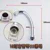 Lavabo Fregadero de Verduras Grifo Salida Codo Accesorios Reparar Reemplazar Salida Aireador Tubo Universal Giratorio Codo Grande