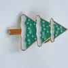 Broche da série de Natal transfronteiriça fofo personalizado desenho animado presente emblema de metal broche de gota acessórios em estoque