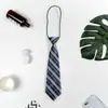 Camisa de Estudiante Corta Fresca Elástica Divertida para Mujer Versátil Cuadros Blanco y Negro Manzana Moderna Corbata Pequeña