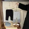 Camiseta Base Forrada com Fleece para Meninas Inverno Novo Estilo Coreano Bebê Tendência Costurada Fleece Espessada Roupa Externa Calças Versáteis