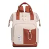 Nueva bolsa de maternidad transfronteriza, bolsa de almacenamiento simple multifuncional, gran capacidad, se puede llevar como bolso de hombro o bolso de mano, mochila de moda para mujer