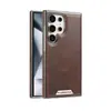 Nueva Funda de Teléfono para Hombre Estilo Negocio Adecuada para Samsung S26Ultra, Funda de Cuero Magnética de Cobertura Total Anti-Caídas para Galaxy24Plus