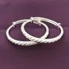 Pulsera de plata de ley para bebé Lluvia de meteoros plata de ley 999 plata de ley de grado superior estilo étnico Pulsera para niños de Boutique regalo luna llena