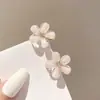 2023 Nueva Pinza de Flor de Camelia Verano para Niña Flequillo Frontal Exquisita Horquilla Mini Pinza Lateral Adorno para el Cabello