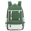 Proteção Natural de Peixe Suporte Costas Mochila Escolar Infantil Alunos do Ensino Fundamental Mochila de Costas Duplas Meninos Meninas Estilo Britânico Novo