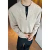 Otoño 2026 Estilo Nuevo Estilo Hong Kong Base Blanca Talla Grande Cárdigan Suéter de Manga Larga M-3XL JM261178-P39