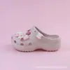 Pantuflas Perforadas Estilo Padre-Hijo para Uso en Exteriores, Zuecos de Playa Gruesos de Moda, Accesorios de Verano de Moda Estilo Ins al por Mayor