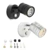 Nueva luz de lectura para RV 12V24V, atenuación táctil con USB 3W, luz para RV, lámpara de noche marina