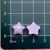 Cabeza de Mickey de Color Primavera, Estrella de Cinco Puntas, Parche de Resina de Pegamento Cremoso en Forma de Corazón, Clip para Oreja, Arte de Uñas, Accesorios de Decoración para Funda de Teléfono