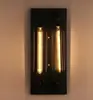 Iluminação vintage estilo industrial café bar churrascaria restaurante sala de jantar varanda lâmpada de parede de ferro tubo de ferro luz LED