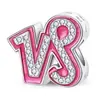 Panjia Transfronteiriço 12 Constelações Diamante Rosa Contas para Pulseira Colar Joias Contas Acessórios Atacado