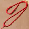 Colares Artesanais de Fio Vermelho para Homens e Mulheres com Pingentes de Segurança, Pingentes de Jade e Cordões Pendurados