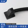 Assento de Flange para Tubo Corrugado de Plástico Junta de União 90 Graus Suporte de Mangueira Kfw-D Tipo de Tração Tampa Quadrada Junta de Tubo Corrugado