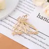 Pinza de aleación estilo francés de moda, pinza para el pelo estilo coreano para la parte trasera de la cabeza, pinza de tiburón para fijar el pelo, accesorio para el pelo, pinza de garra al por mayor en stock