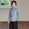 Abrigo de Borrego para Niña Suéter Peludo Estilo Otoño/Invierno Estilo Little Coco Top Corto Nuevo Estilo 2026 para Niños Medianos y Mayores Elegante