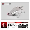 Minnow Vibratorio Transfronterizo Vib Señuelo Metálico Ultra Delgado Recubierto de Plomo Señuelo de Placa de Hierro Señuelo Artificial para Lucio y Lobina